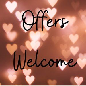 Offers/Bundles are welcome!!!!😊